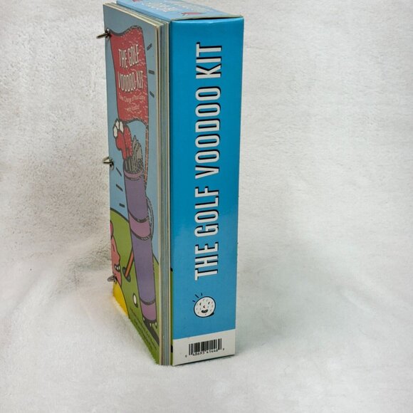 The Golf Voodoo Kit Full Size Handbook Doll Flagstick Pins Book Golf Fans - Picture 4 of 7